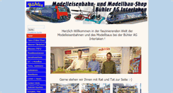 Desktop Screenshot of buehler-interlaken.ch